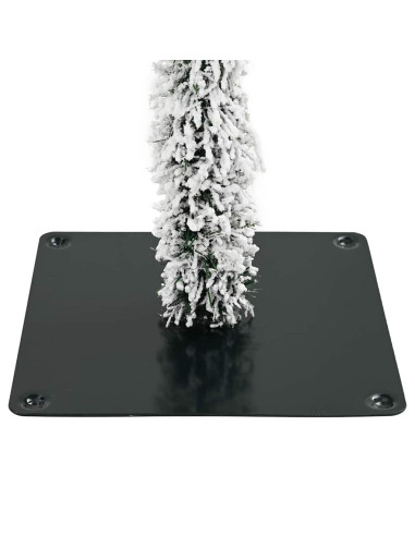 Albero di Natale con luci a strisce a LED Bianco 180 cm PE
