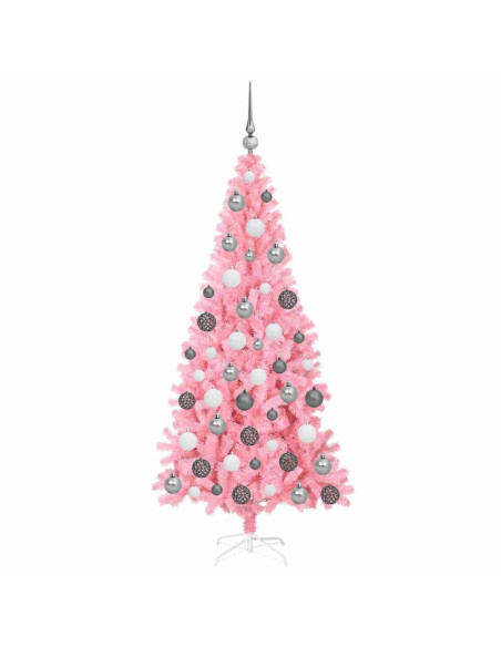 Alberi di Natale artificiali Rosa 180 cm PVC