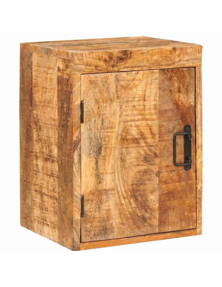 Comodino Marrone 35 x 33 x 48 cm Legno di mango massello
