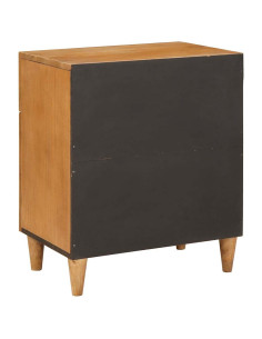 Comodino Marrone chiaro 50 x 33 x 60 cm legno massello di mango 2