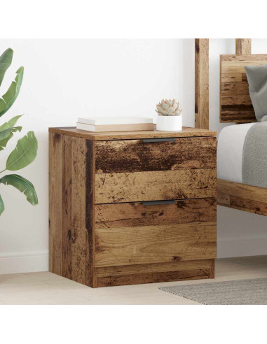 Armadio da Notte 2 pcs Legno vecchio 45 x 39 x 50 cm
