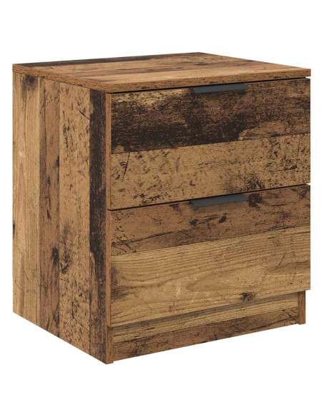 Armadio da Notte 2 pcs Legno vecchio 45 x 39 x 50 cm