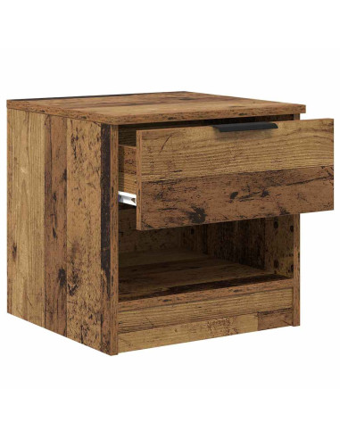 Armadietto per letto 2 pcs Legno vecchio 40 x 39 x 40 cm