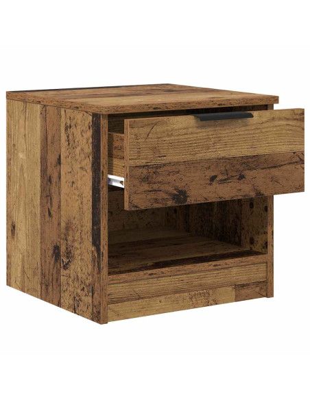 Armadietto per letto 2 pcs Legno vecchio 40 x 39 x 40 cm