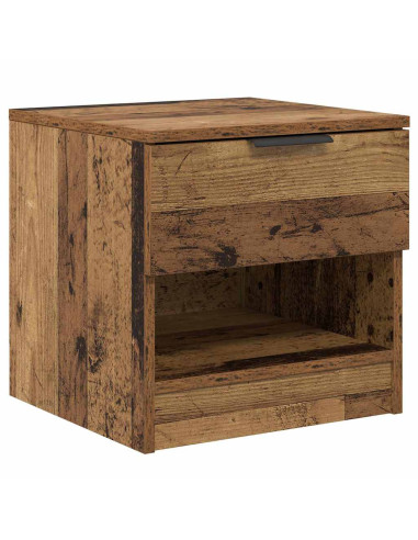 Armadietto per letto 2 pcs Legno vecchio 40 x 39 x 40 cm