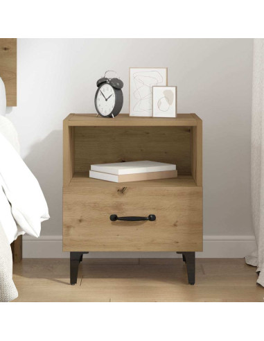 Armadio da Notte rovere artigianale 40 x 35 x 47,5 cm