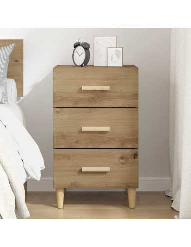 Armadio da Notte rovere artigianale 40 x 40 x 66 cm