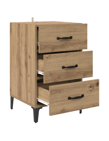 Armadio da Notte rovere artigianale 40 x 40 x 66 cm