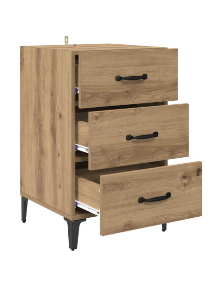 Armadio da Notte rovere artigianale 40 x 40 x 66 cm