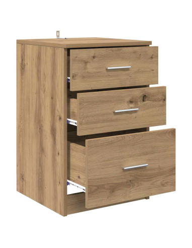 Armadio da Notte Rovere artigianale 40 x 40 x 63 cm