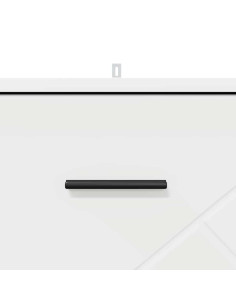 Armadio da Notte Bianco 38 x 38 x 66 cm Legno multistrato