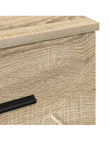 Armadio da Notte con cassetto rovere sonoma 38 x 38 x 66 cm