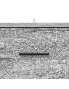 Armadio da Notte con cassetto Grigio sonoma 38 x 38 x 66 cm