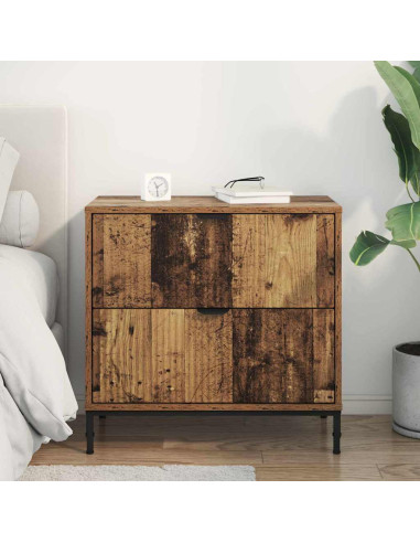 Comodino Legno vecchio 63.5 x 36 x 61 cm Legno multistrato