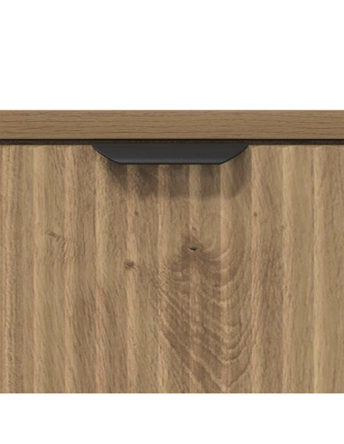 Comodino rovere artigianale 63.5 x 36 x 61 cm Legno multistrato