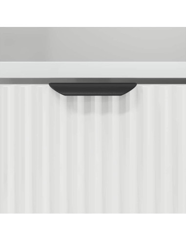 Comodini 2 pcs Bianco 49 x 36 x 61 cm Legno multistrato