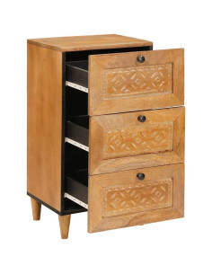 Credenza con cassetto Marrone chiaro 33.5 x 40 x 75 cm