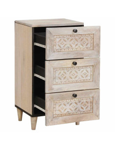 Credenza con cassetto Bianco 33.5 x 40 x 75 cm