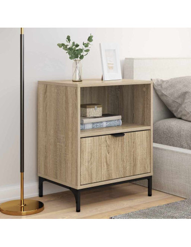 Comodini 2 pcs rovere sonoma 49 x 36 x 61 cm Legno multistrato