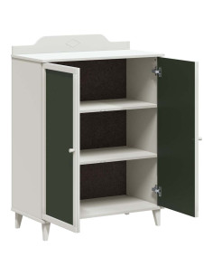 Armadio Lavagna con lo scaffale Bianco Legno multistrato