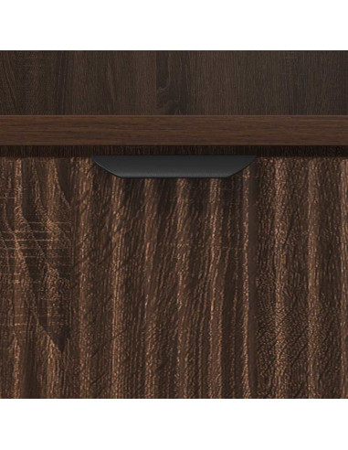 Comodino Rovere marrone 49 x 36 x 61 cm Legno multistrato