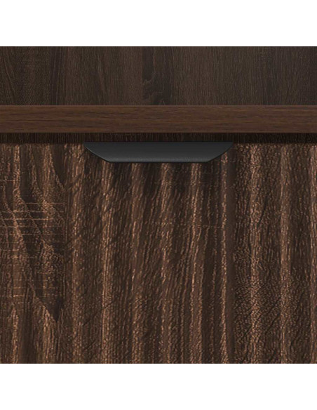 Comodino Rovere marrone 49 x 36 x 61 cm Legno multistrato