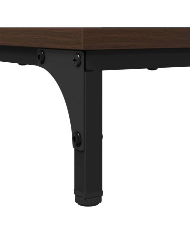 Comodino Rovere marrone 49 x 36 x 61 cm Legno multistrato