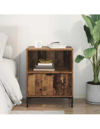 Comodino Legno vecchio 49 x 36 x 61 cm Legno multistrato