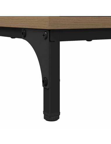 Comodino rovere artigianale 49 x 36 x 61 cm Legno multistrato