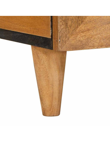 Tavolino da salotto con cassetto Marrone chiaro 80 x 54 x 40 cm