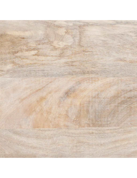 Tavolino da salotto con lo scaffale Beige 80 x 50 x 40 cm