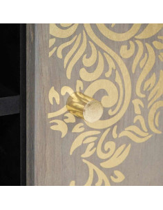 Tavolino da salotto Grigio 80 x 50 x 40 cm 2