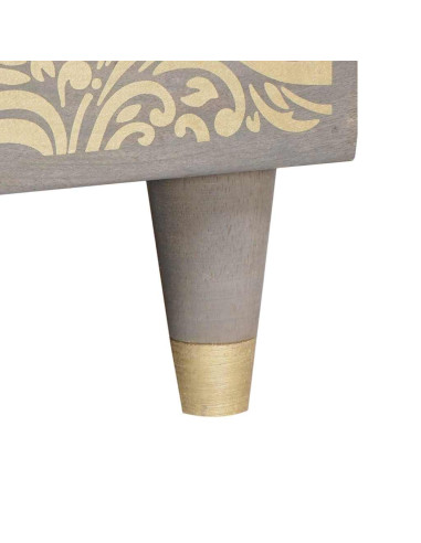 Tavolino da salotto Grigio 80 x 50 x 40 cm