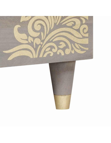 Tavolino da salotto Grigio 80 x 50 x 40 cm