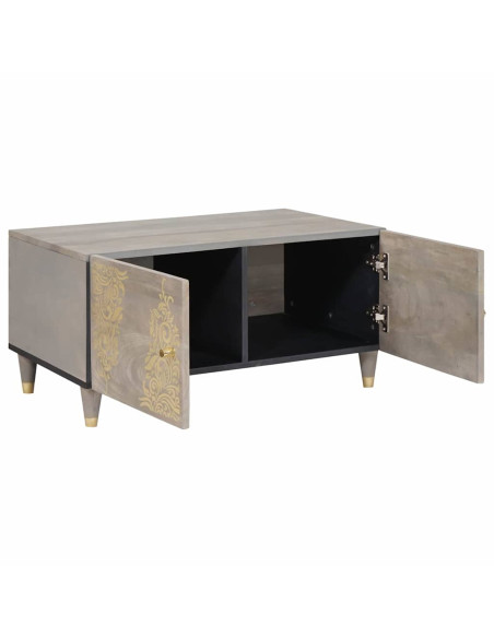 Tavolino da salotto Grigio 80 x 50 x 40 cm