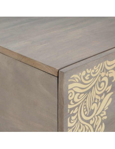 Tavolino da salotto Grigio 100 x 54 x 40 cm