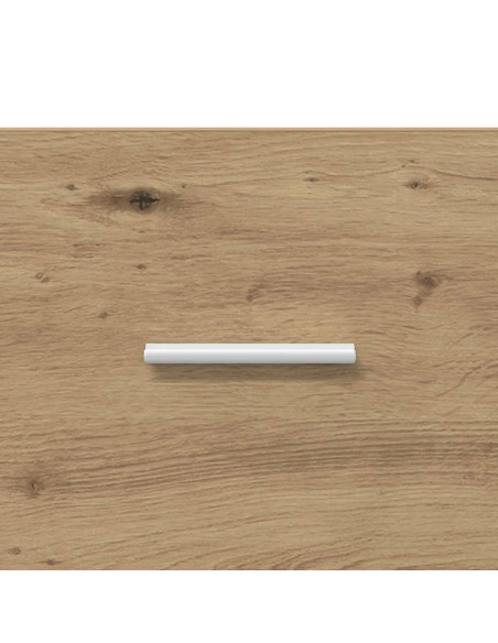 Tavolino da salotto rovere artigianale 55 x 55 x 45 cm