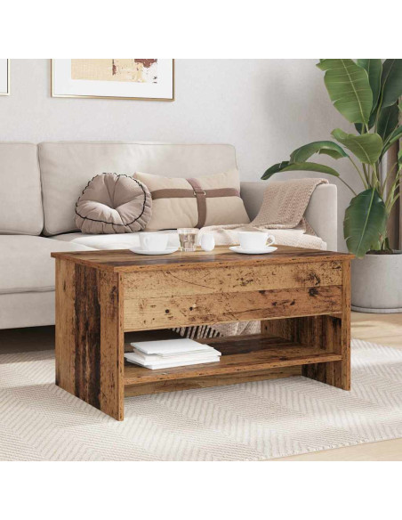 Tavolino da salotto Legno vecchio 80 x 50.5 x 41.5 cm