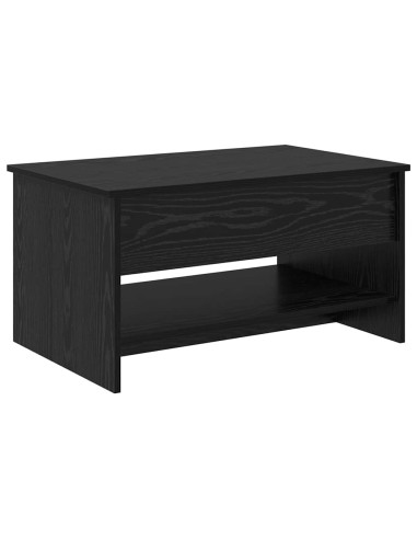 Tavolino da salotto Rovere nero 80 x 50.5 x 41.5 cm