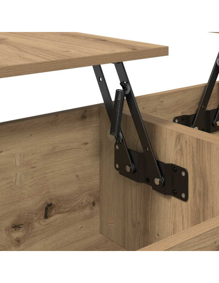 Tavolino da salotto rovere artigianale 102 x 50,5 x 46,5 cm
