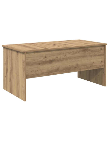 Tavolino da salotto rovere artigianale 102 x 50,5 x 46,5 cm