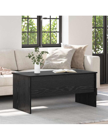 Tavolino da salotto Rovere nero 102 x 50,5 x 46,5 cm