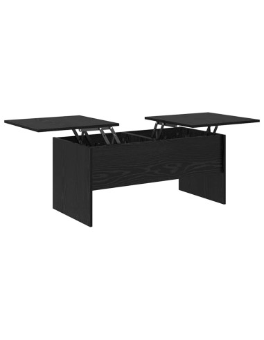 Tavolino da salotto Rovere nero 102 x 50,5 x 46,5 cm