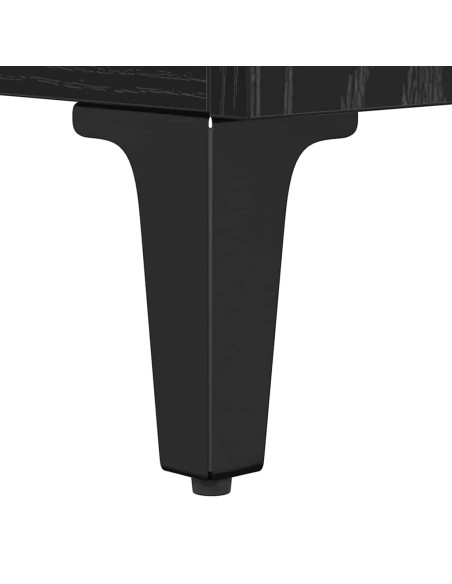 Tavolino da salotto with Drawer Rovere nero 90 x 49 x 45 cm