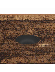 Tavolino da salotto with Drawer Legno vecchio 50 x 50 x 35 cm 2