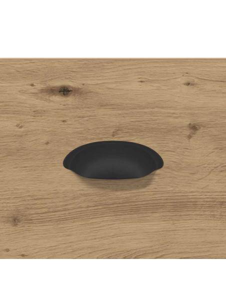 Tavolino da salotto rovere artigianale 50 x 50 x 35 cm