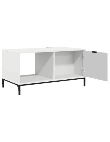 Tavolino da salotto Bianco 90 x 49 x 46 cm Legno multistrato