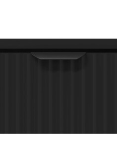 Tavolino da salotto Nero 90 x 49 x 46 cm Legno multistrato