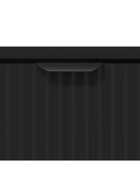 Tavolino da salotto Nero 90 x 49 x 46 cm Legno multistrato