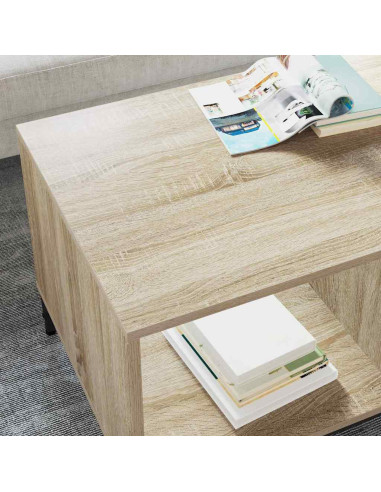 Tavolino da salotto rovere sonoma 90 x 49 x 46 cm